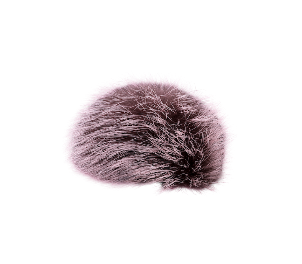 Bommel Echtfell (Naturfell pink sorbet)