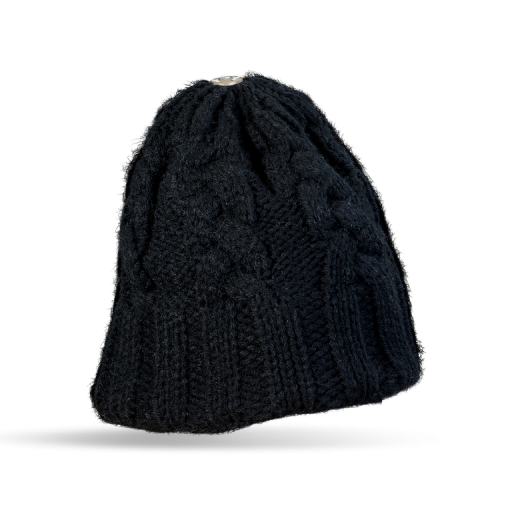 Mütze Gablonz (Wolle schwarz 999)