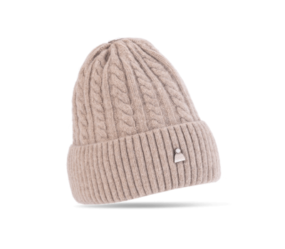 Mütze Sabine (Wolle mokka)