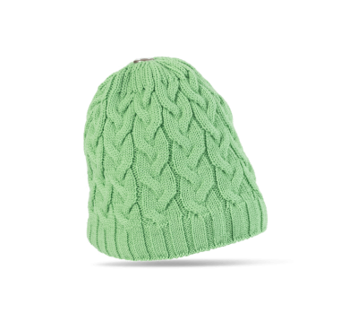Mütze Prag (Merino Wolle grün)