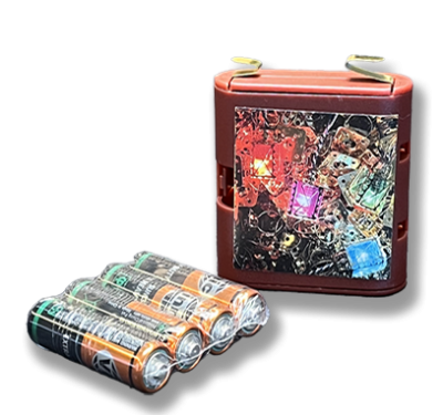 Batterie Box für Laternchen (mit Batterien)