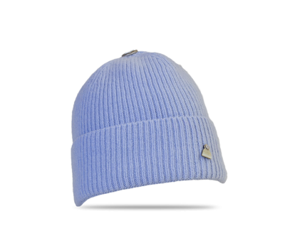 Mütze Radl (Wolle hellblau)